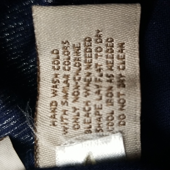 Women's Shirt Color Blue & Sliver - Picture 4 of 4